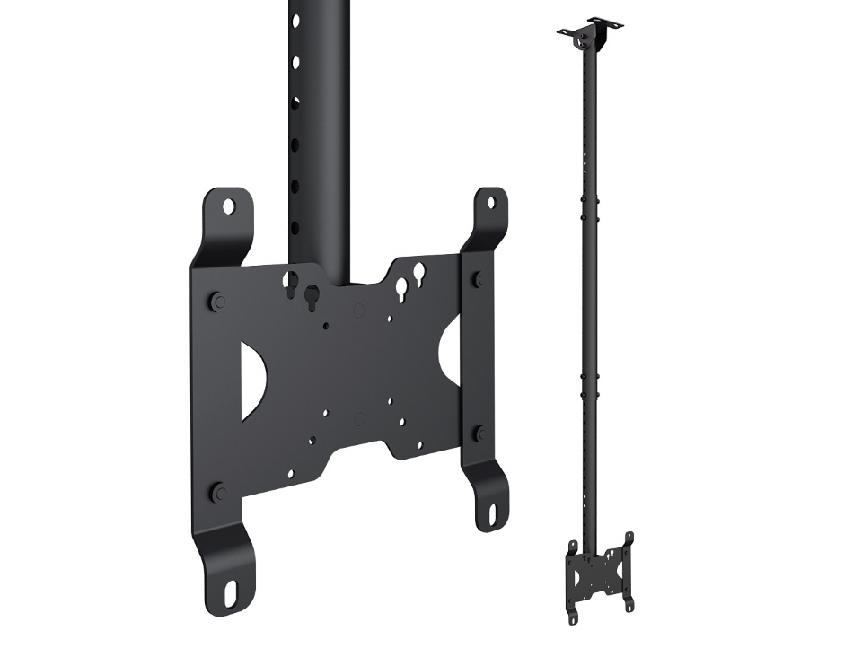 M Public Ceilingmount Small Single Black 1500 - 4