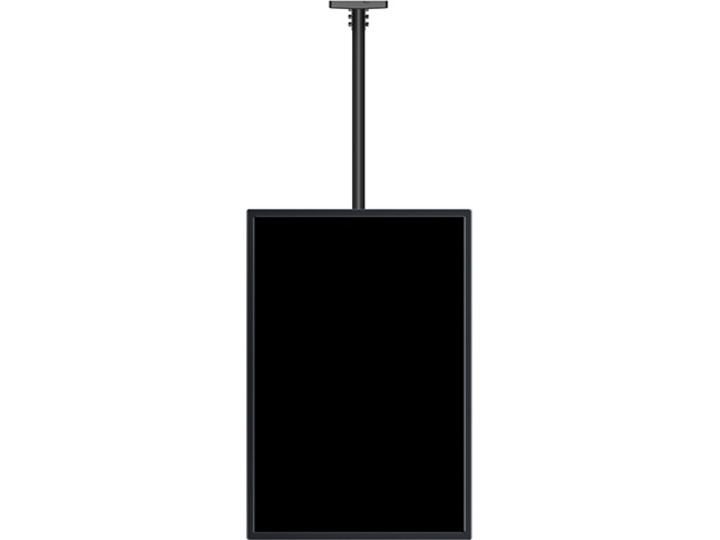 M Public Ceilingmount Medium Single Black 3000 - 4