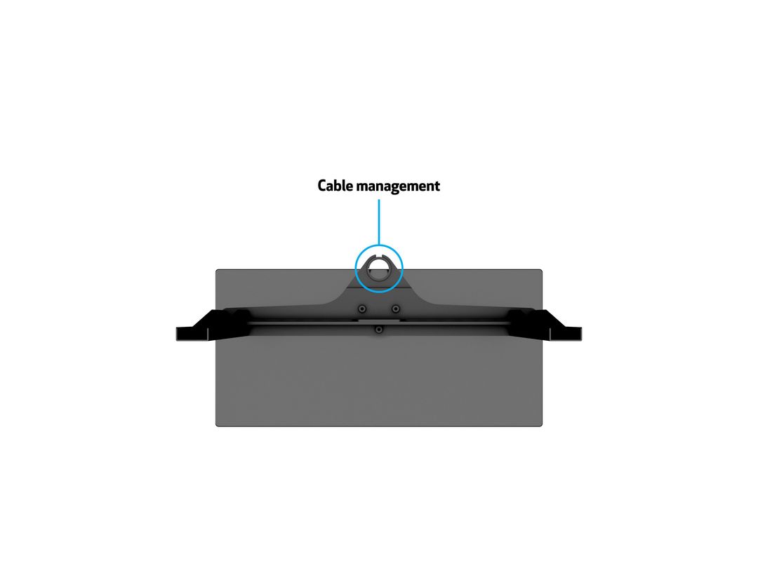 M VESA Tablestand Turn Black Medium MAX 400x400 - 7