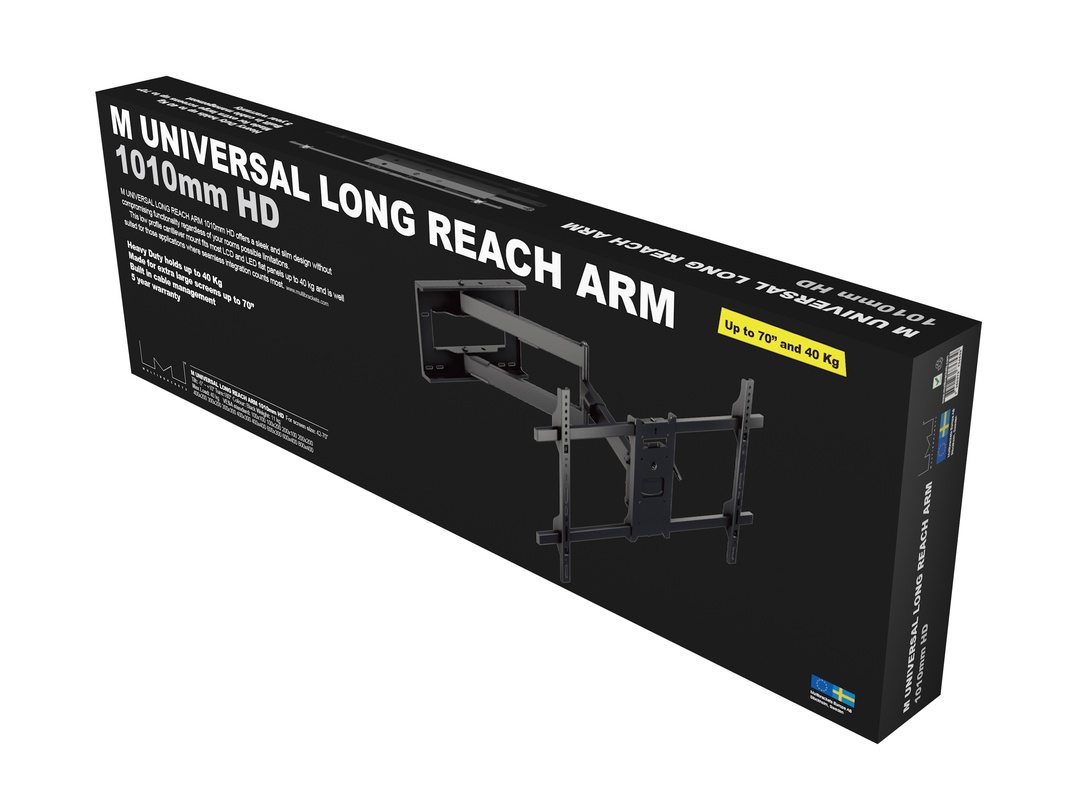M Universal Long Reach Arm 1010mm HD, Single - 15
