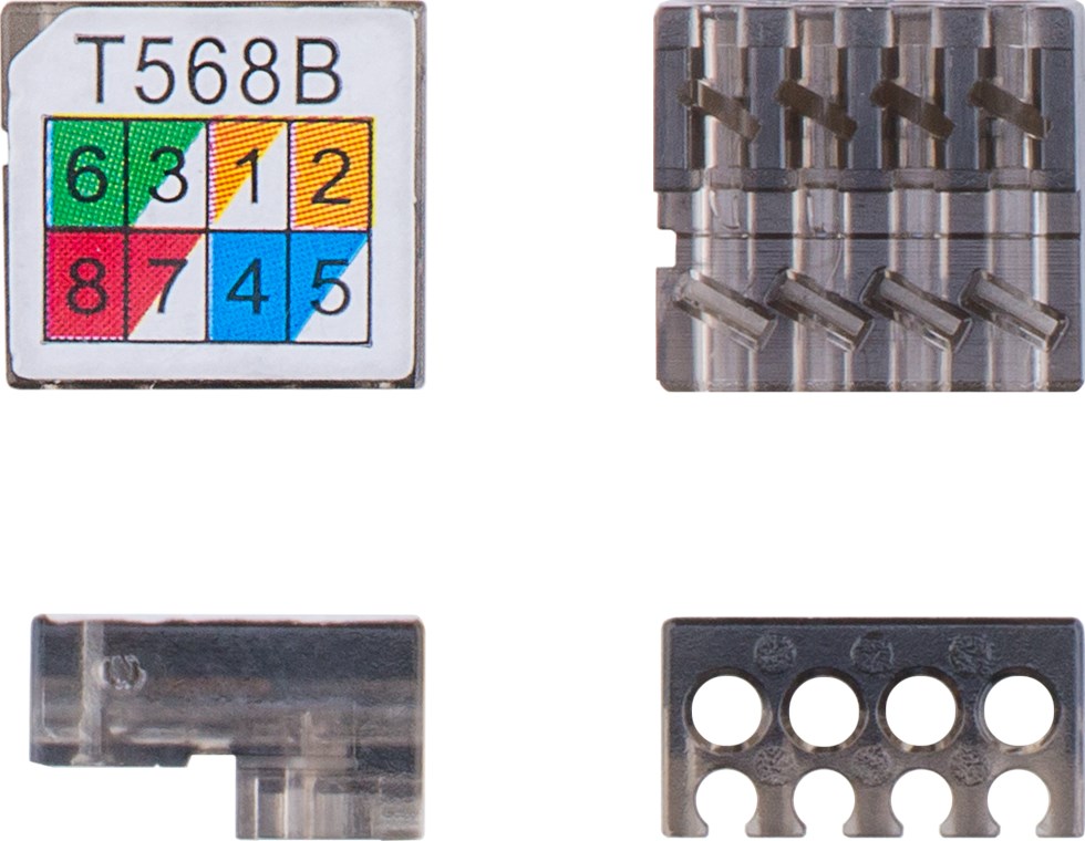 Cat6 Inomhus skarv Toolless - 5