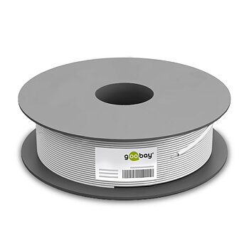 CAT 6 nätverkskabel, oskärmad, svart