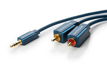 3,5mm - 2x RCA 5m