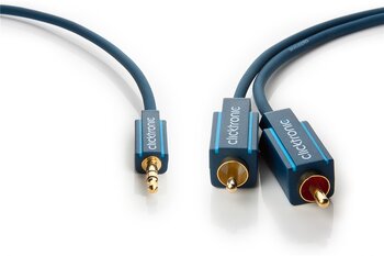 3,5mm - 2x RCA 5m