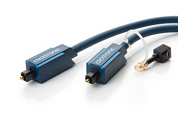 Toslink optisk audiokabelset 15 m
