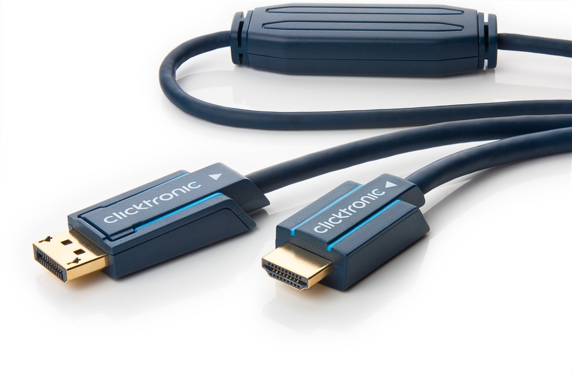 DisplayPort/HDMI-adapterkabel Ultra High Speed 5 m