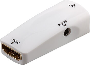 HDMI/VGA adapter med audio