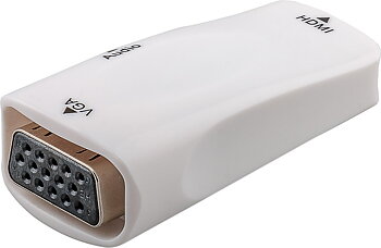 HDMI/VGA adapter med audio