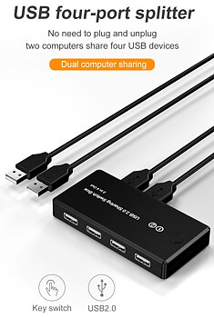 USB2.0 4 port splitter