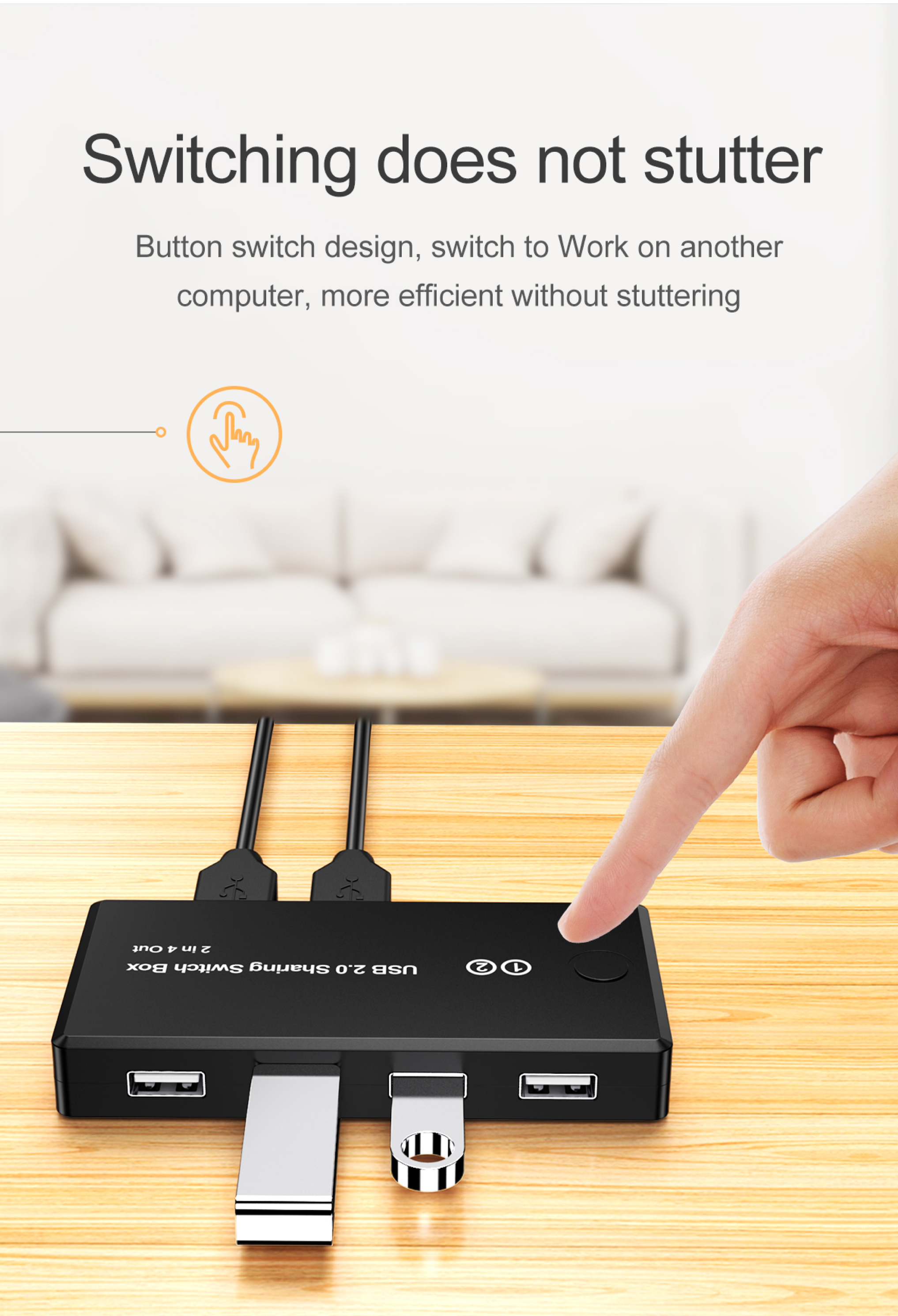USB2.0 4 port splitter - 7