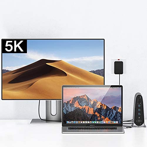 QGeem Dockningsstation 17 i 1 USB 3.0 Universal Laptop 4xskärm - 9