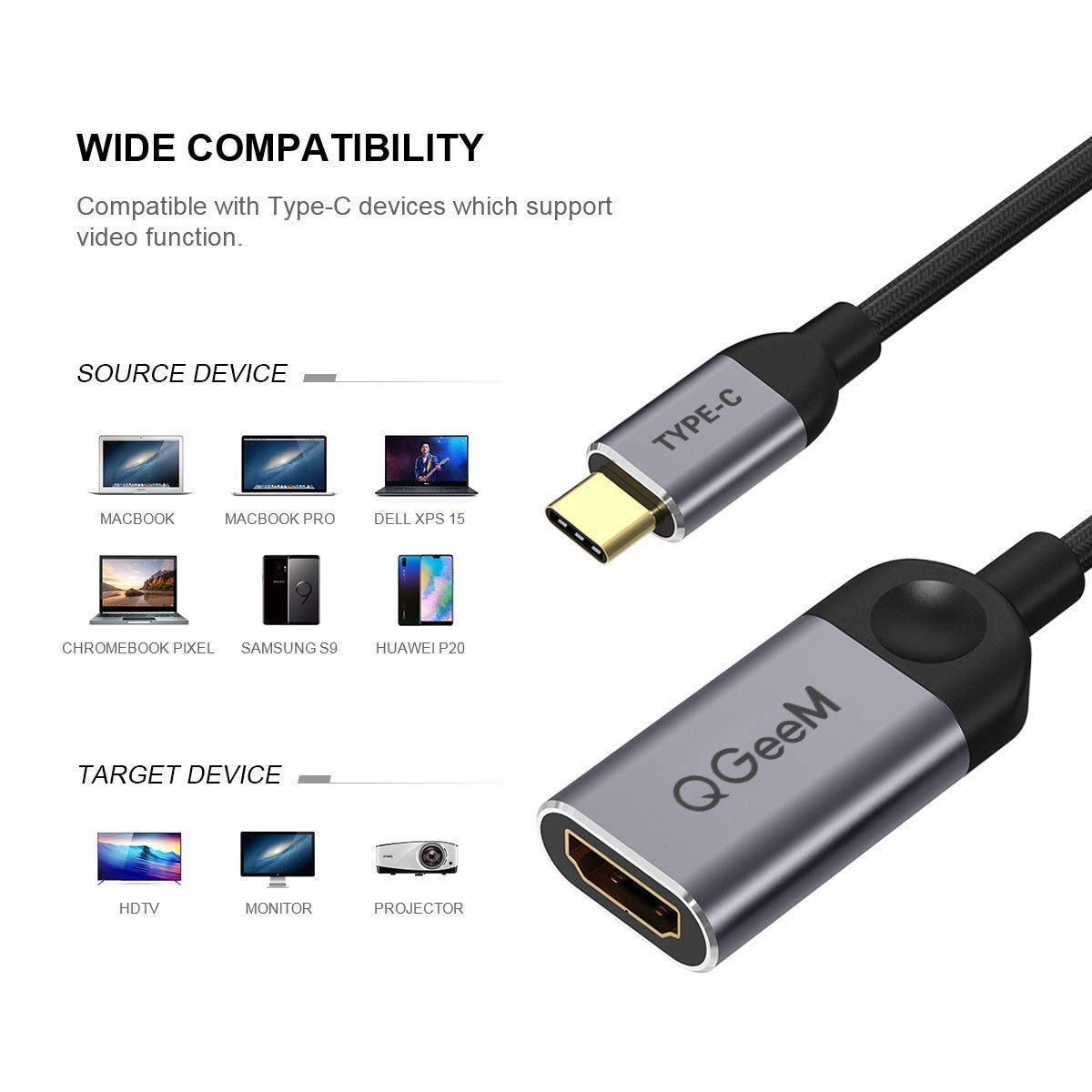 QGeeM USB-C till HDMI - 6