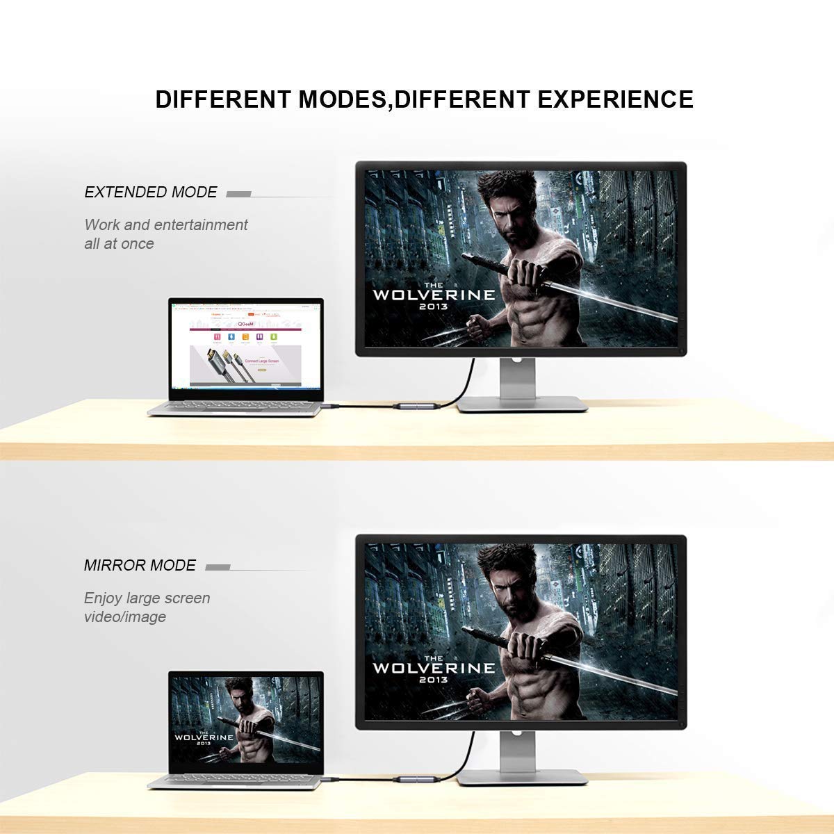 QGeeM USB-C till HDMI - 5