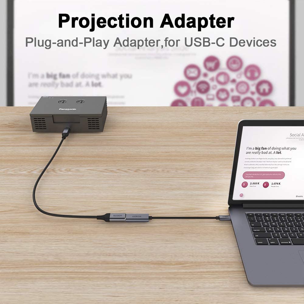 USB C till HDMI 4K60Hz, USB Type-C 3.1-adapter - 3