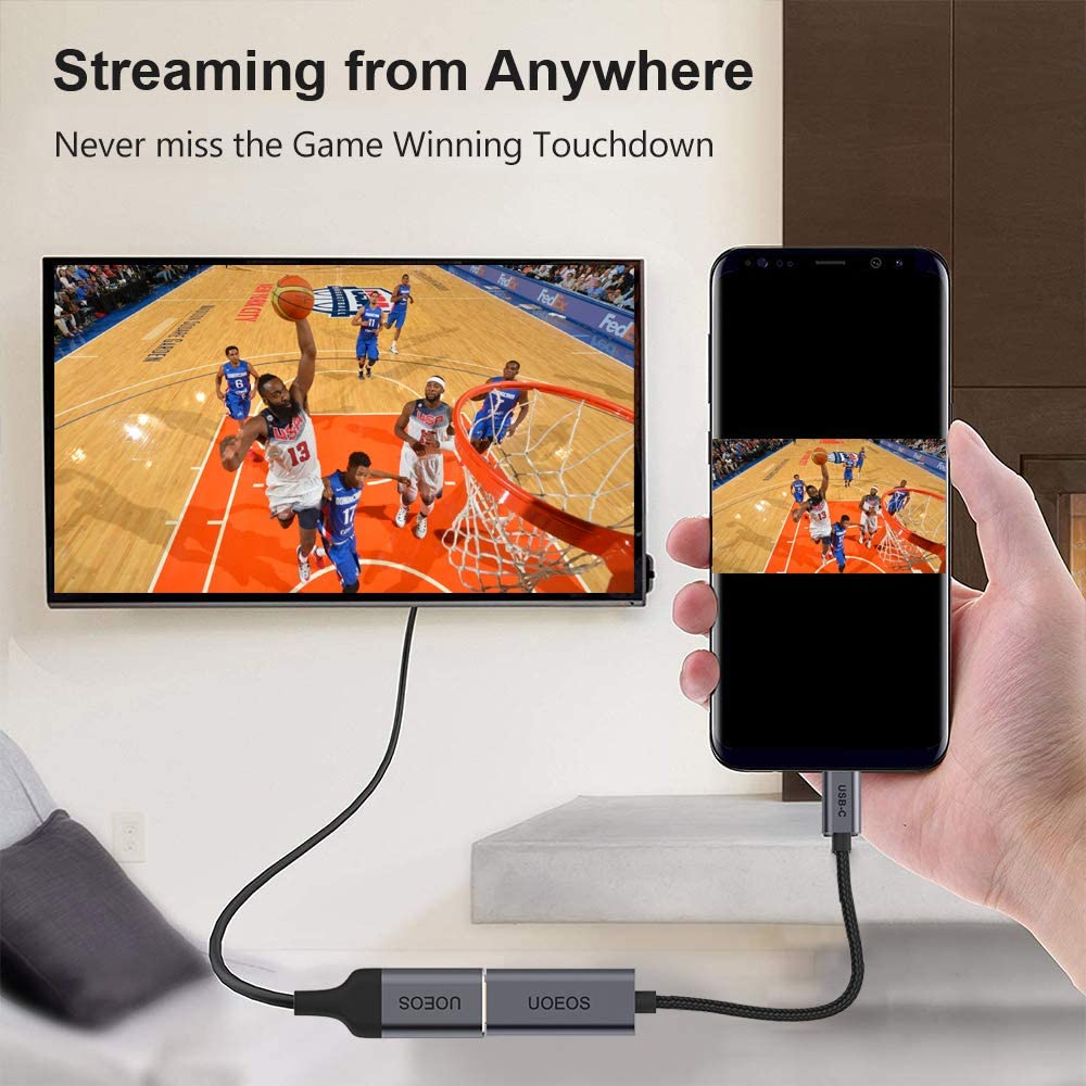 USB C till HDMI 4K60Hz, USB Type-C 3.1-adapter - 6