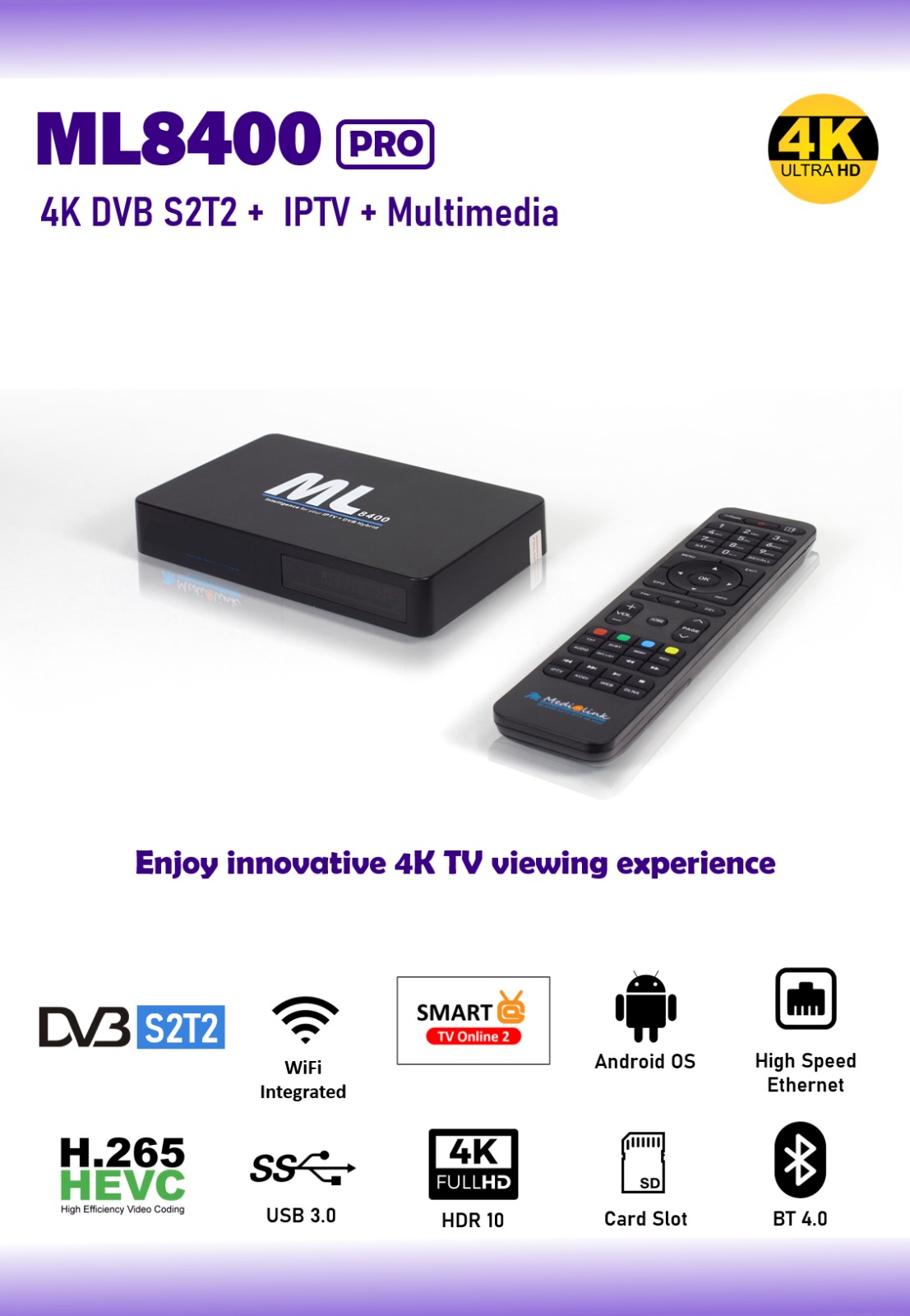 IPTV ML8400 PRO Combo - 5