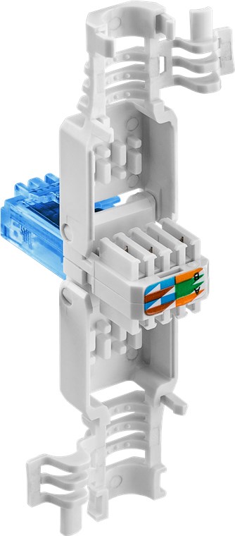 Verktygsfri RJ45 nätverksanslutning CAT 6A UTP - 2