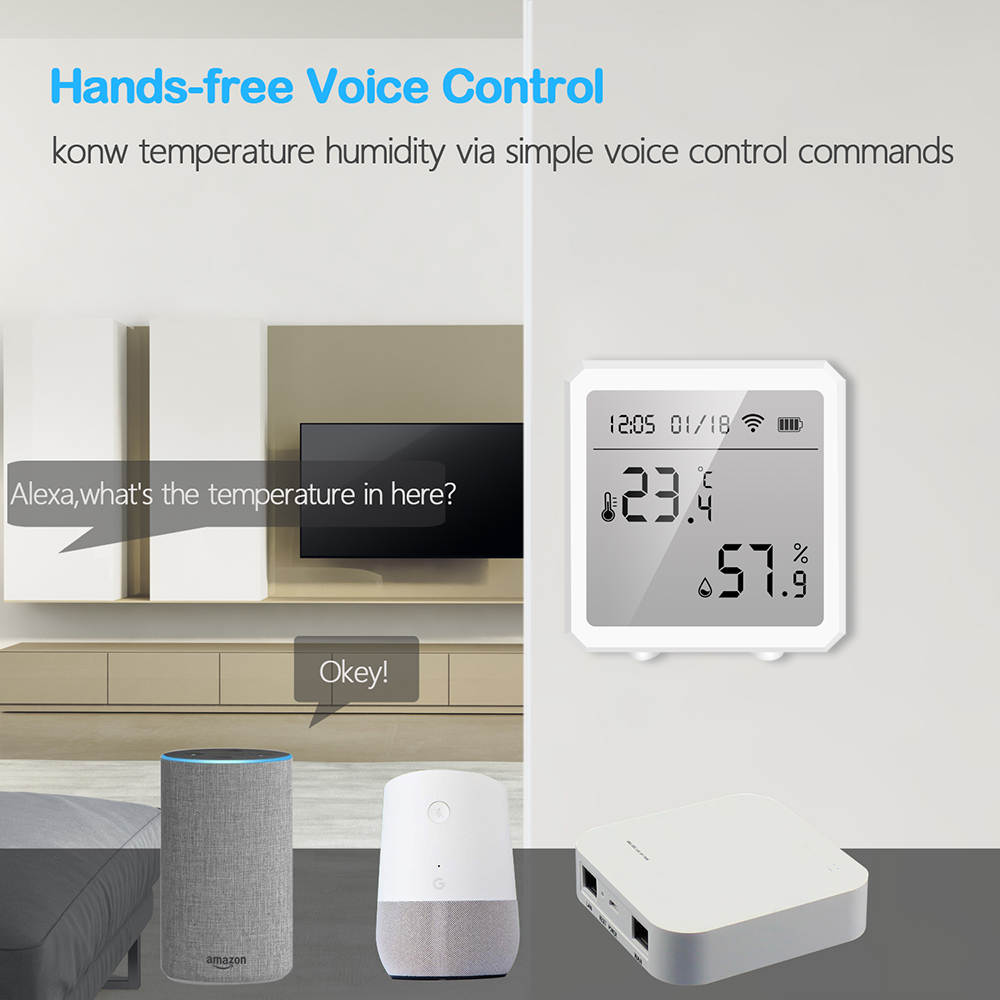 WiFi Termometer med APP, inomhus - 12