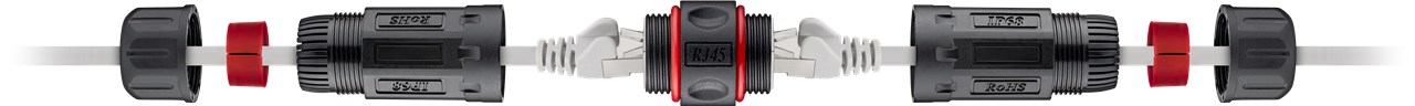 Cat6 utomhusskarv RJ45 - 2