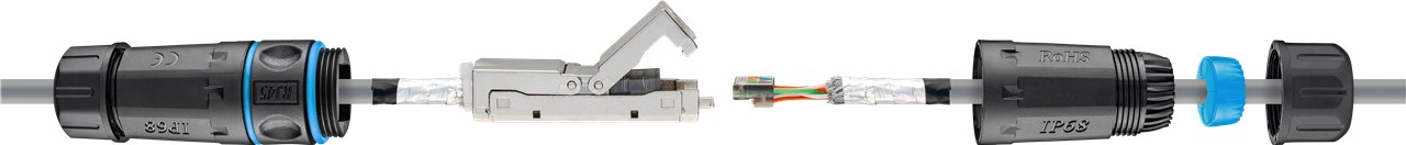 Cat6A utomhusskarv 