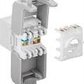 Cat6 Keystone-jack UTP Toolless 