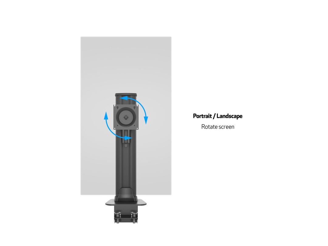 M VESA Deskmount HD Single 32"-50" - 23