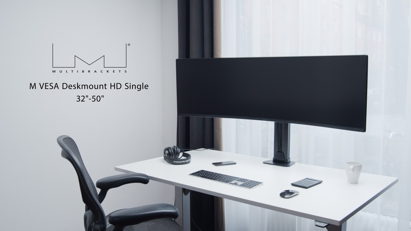 M VESA Deskmount HD Single 32"-50" - 31