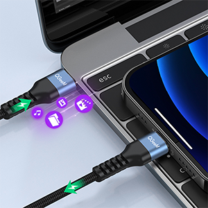 QGeeM 1,8m USB C to Lightning Cable - 9