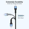 QGeeM 1,8m USB C to Lightning Cable - 6