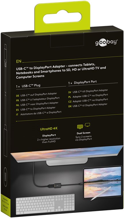 USB-C till DisplayPort Adapter - 5