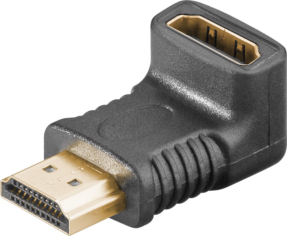 HDMI-hona till hane vinkeladapter 270° 