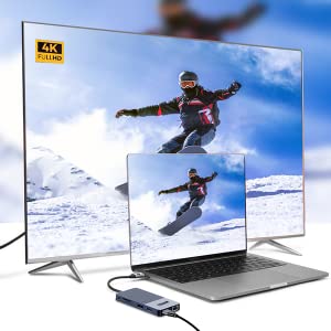  QGeeM Dockningsstation USB C, 11-i-1 4k60Hz, 3xskärm - 5