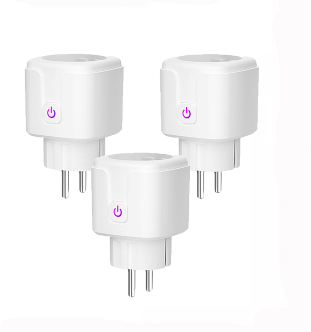 Strömbytare 3-pack  WiFi med APP, energimätare, 16A - 2