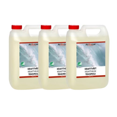 Krafttvätt – Alkalisk avfettning