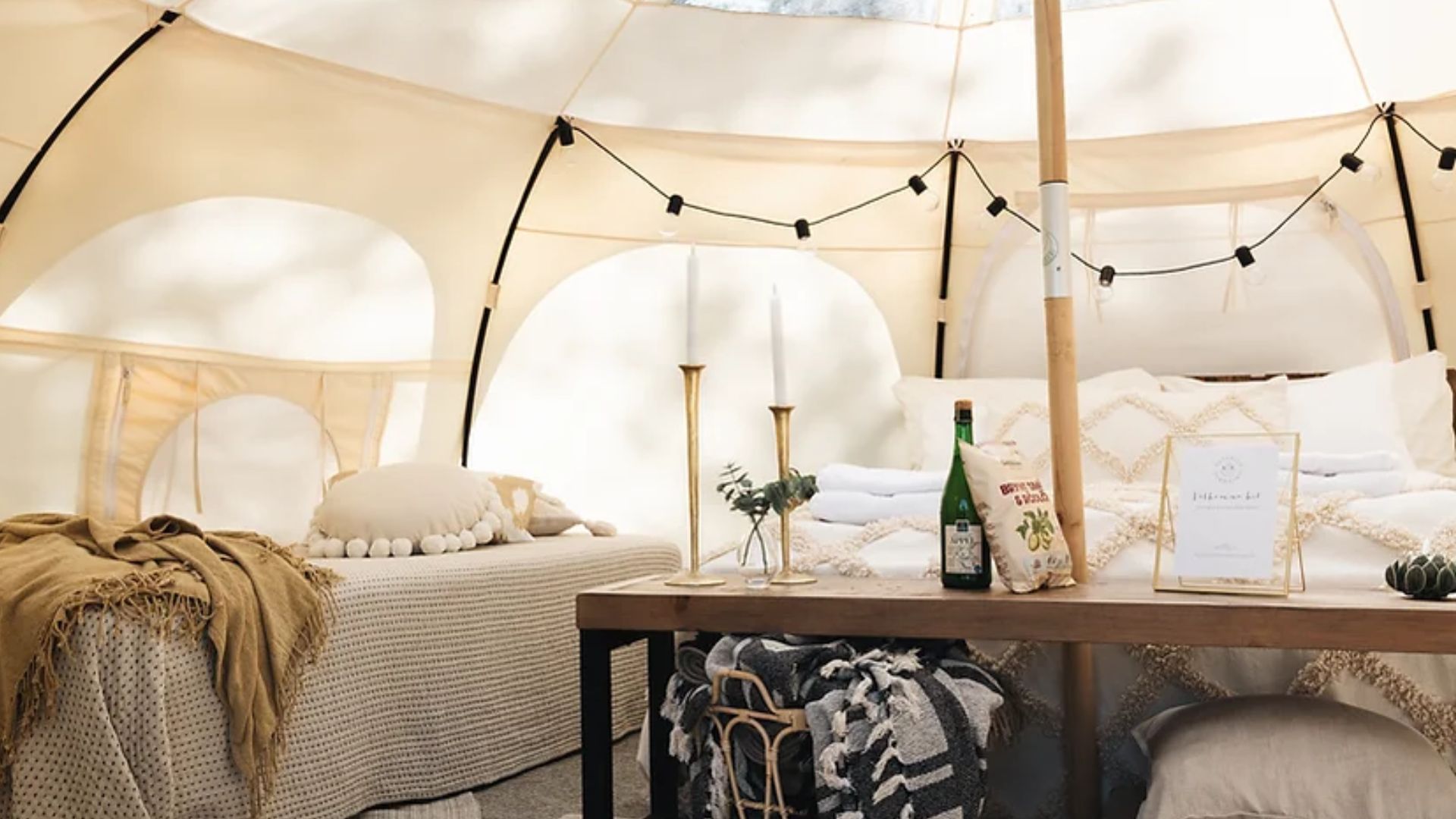 Campingar med glamping i Sverige
