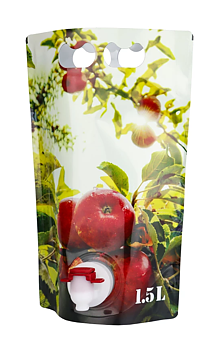  1,5 liter stazak met appelmotief, 4800 st (pallet)