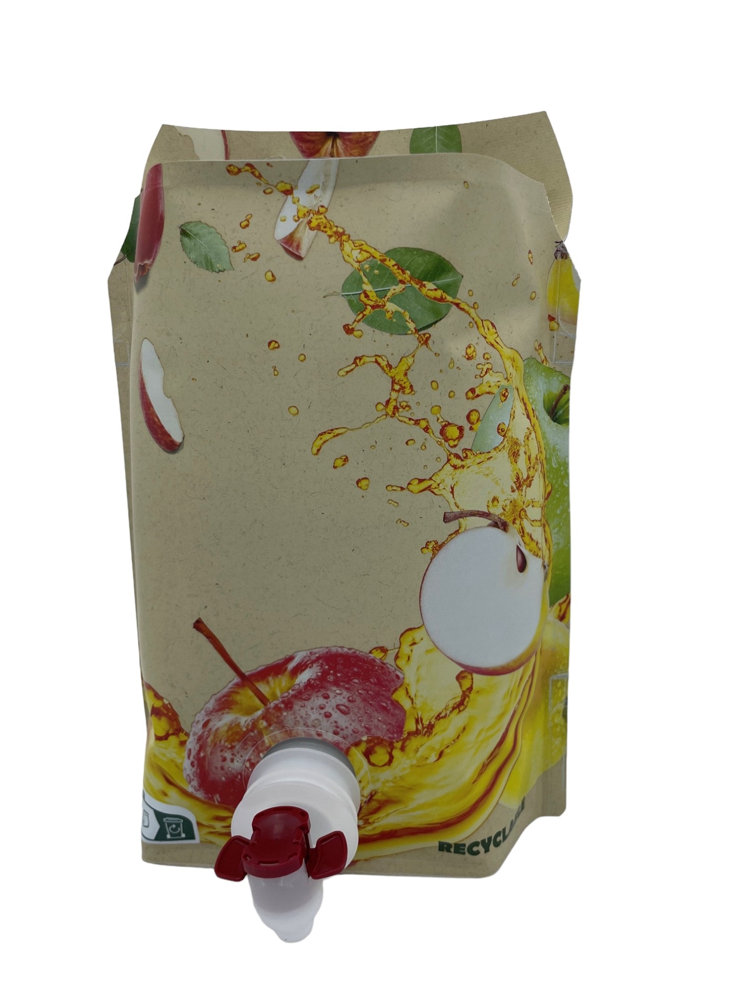 3 liter stazak met appelmotief,  3360 stuks (pallet) - 4