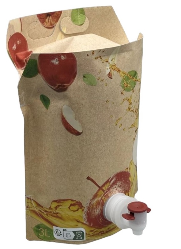 3 liter stazak met appelmotief,  3360 stuks (pallet) - 3