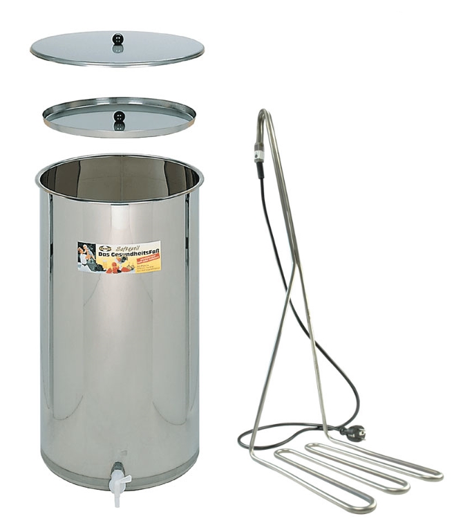 65L Pasteuriseer-set  Speidel (RVS)