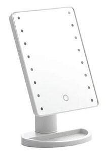 Justerbar Sminkspegel med LED Vit