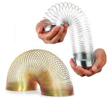Stor Slinky i Metall - Springy Gold