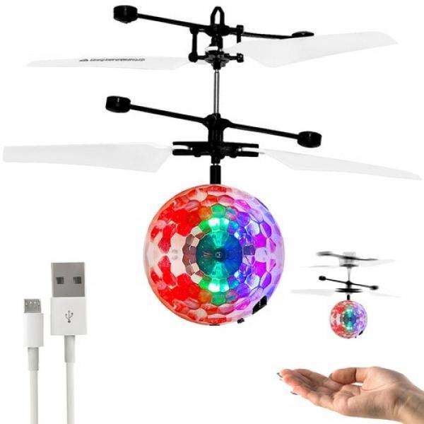 Flygande discokula - Drönare - rörelsekänslig