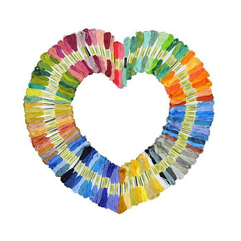 50 dockor broderigarn / moulinegarn