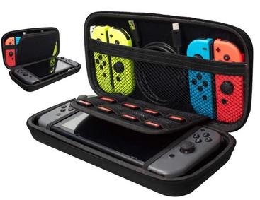 Hård Förvaringsväska, Fodral för Nintendo Switch, Svart