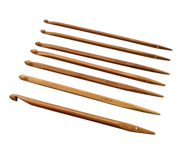 N012 - Set med 7 st. kombinerade virk - sticknålar