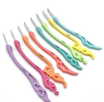 N037 - Set med 8 st. virknålar - Art handle