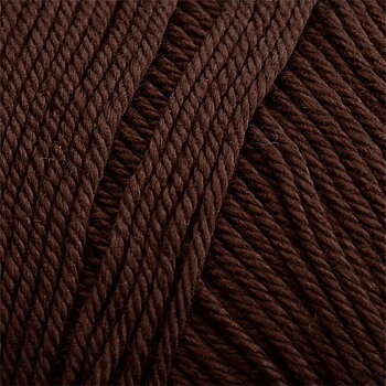 Merc. 8/4 Virkgarn 200 gr. på nystan - Brun