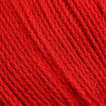 Merc. Cablé 12/6 Virkgarn 200 gr. på nystan - Röd