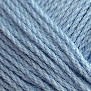 Merc. Cablé 12/6 Virkgarn 200 gr. på nystan - Ljusblå