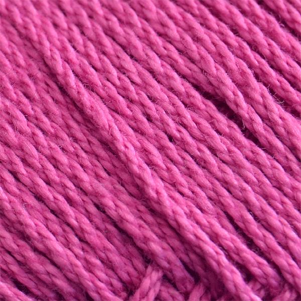 Merc. Cablé 12/6 Virkgarn 200 gr. på nystan - Cerise